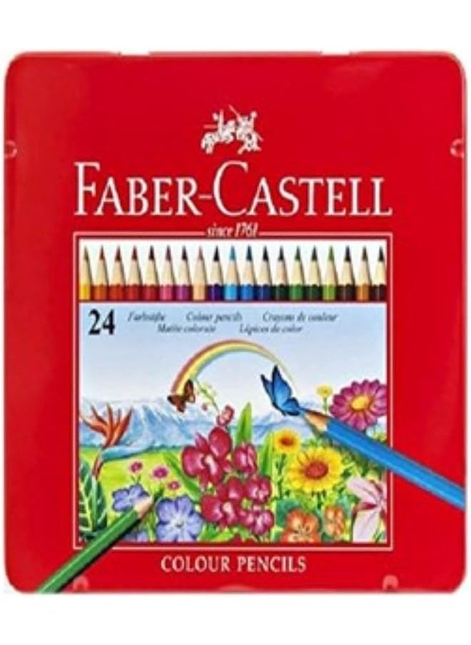 FABER-CASTELL - Colour Pencils 24 Color - Image 1