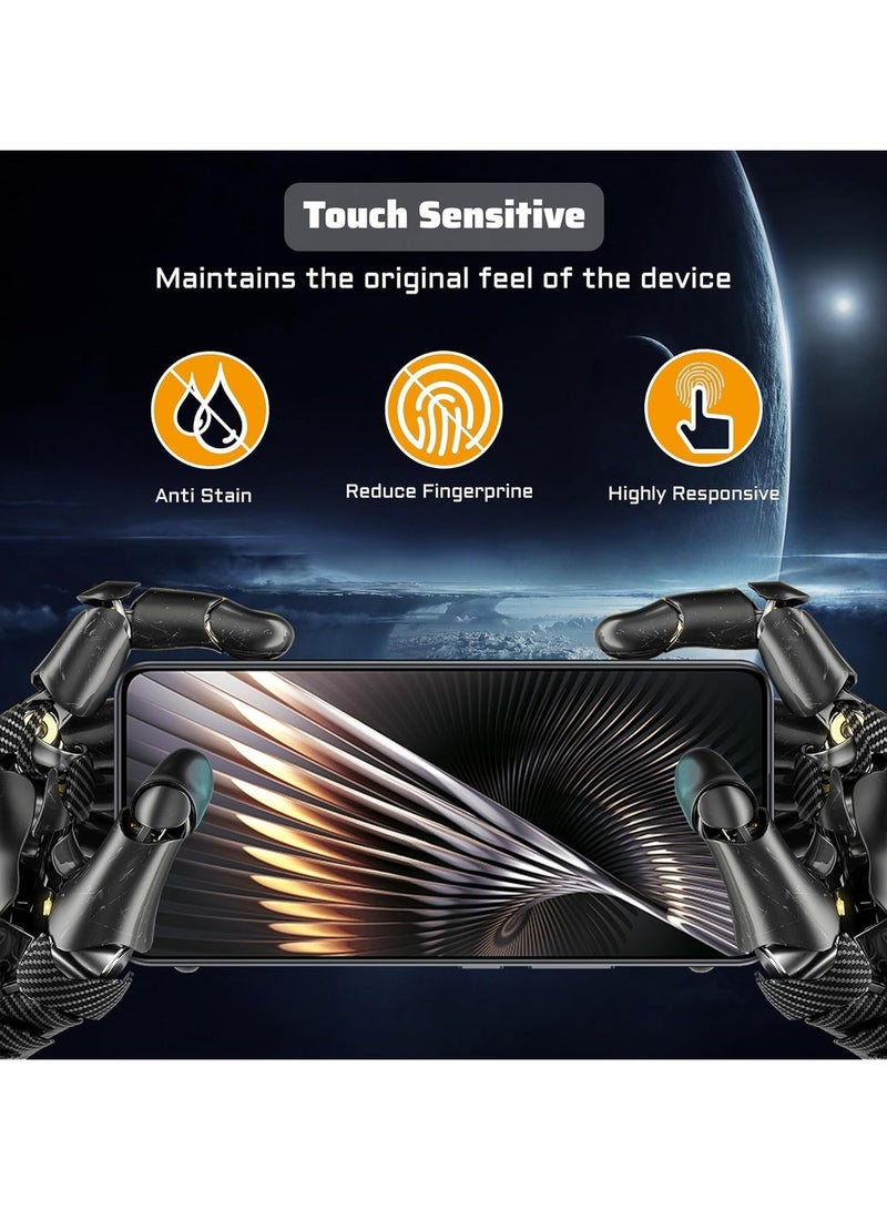 Screen Protector For Xiaomi Poco X7 Pro Tempered Glass Screen Protector Full Screen Coverage HD Clarity Anti Shatter Scratch Proof Glass For Xiaomi Poco X7 Pro 5G - Image 3