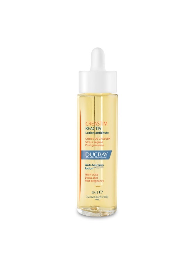 Ducray Creastim Reactive Lotion 60ml | Hair Serum for Hair Growth, Advanced density and Hairfall Control| For Hair loss and Thickening and Regrowth - Image 1