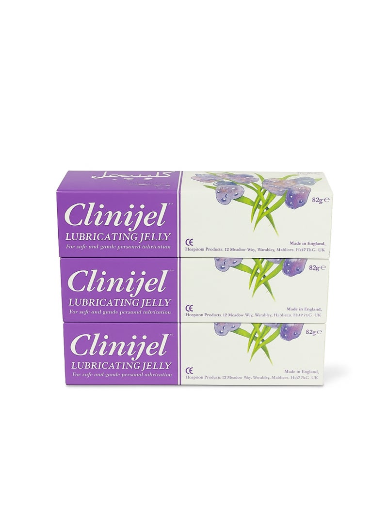 Clinijel PH Balancing Lubricating Jelly 82g Pk 3