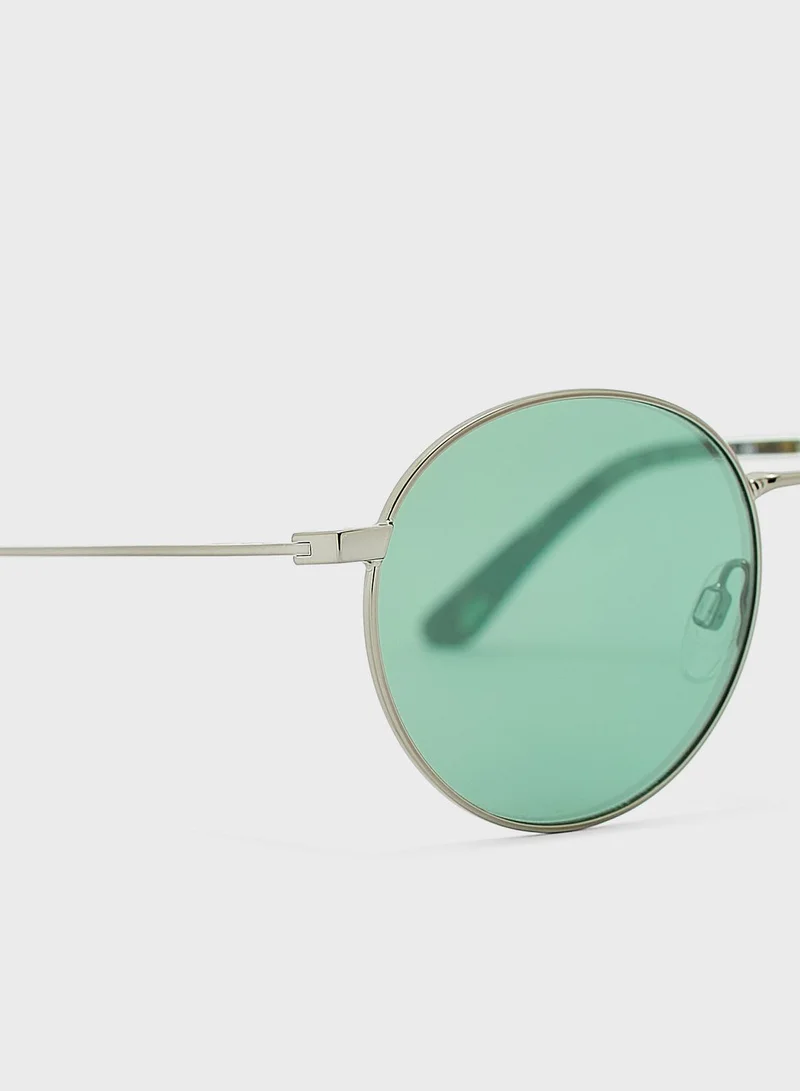 CALVIN KLEIN Aviator Sunglasses