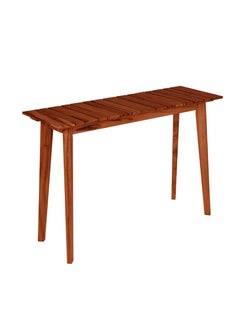 Since 1911,Made in Brazil- Toscana Side Table in Brazilian Muiracatiara Wood With Eco Clear Finish
