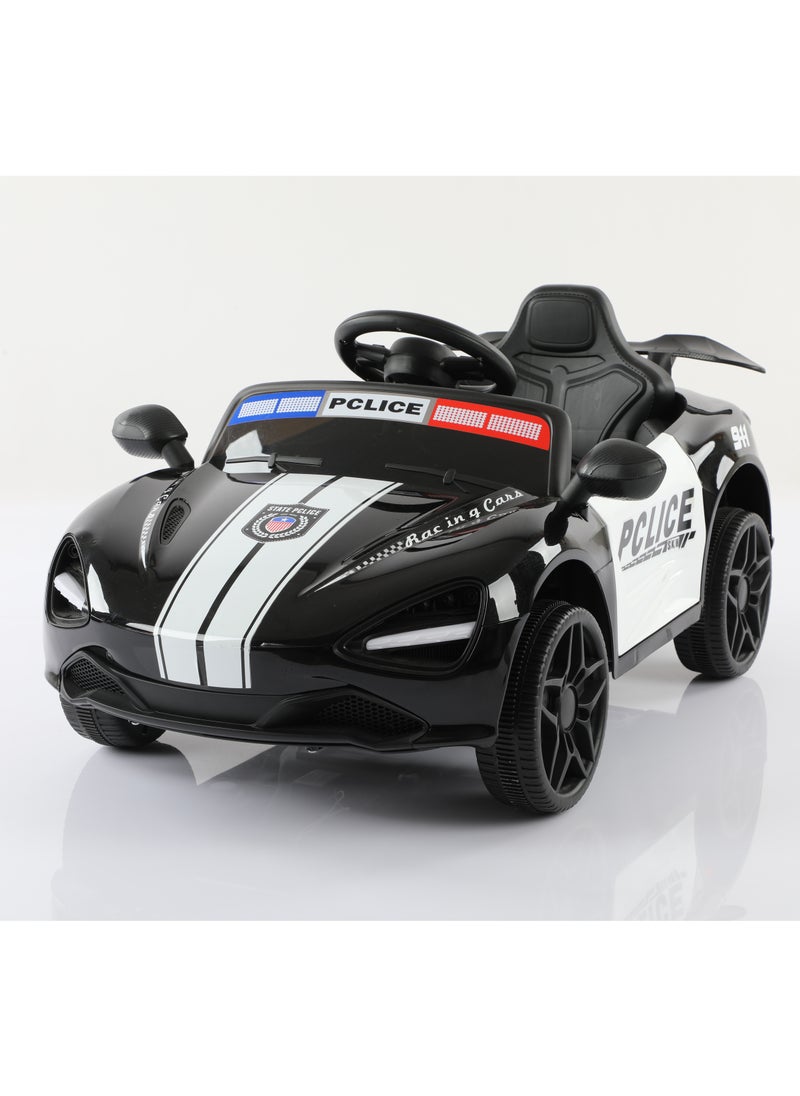 FUN MOMENT Electric Police Ride-On Car for Kids  - Image 1