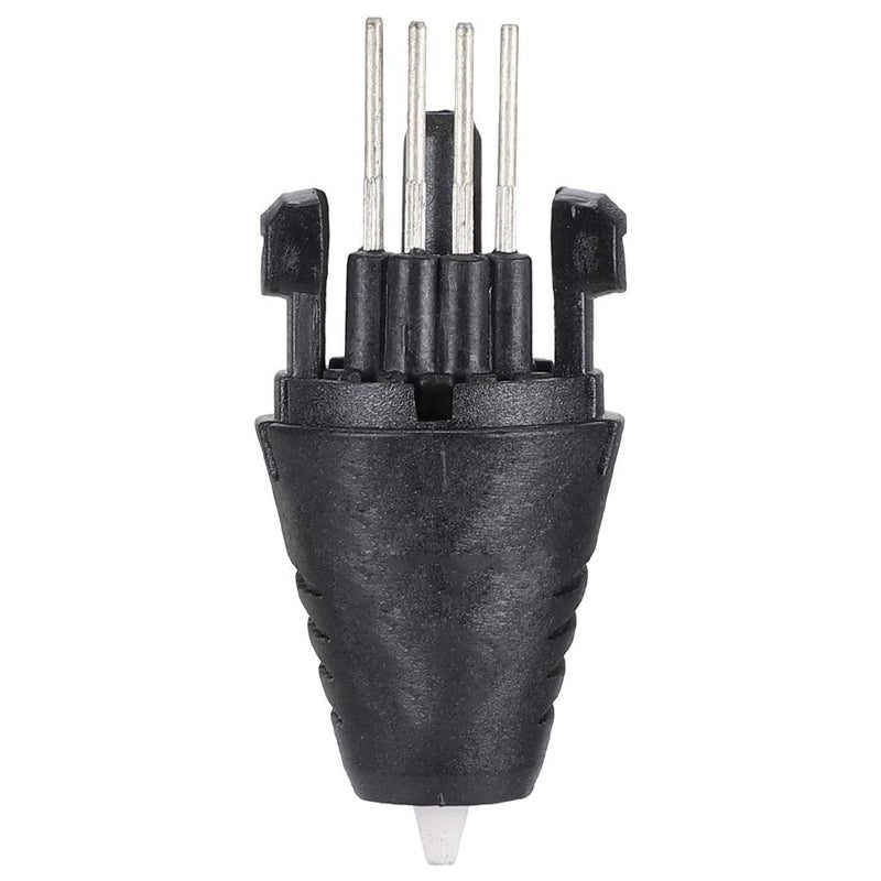3D Printer Nozzle Print Head 1.75mm Black Easy Replacement for Crafters Artists - Image 1