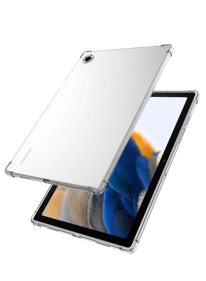 ELTRAZONE Clear Case for Samsung Galaxy Tab A8 10.5 Inch 2022 (-X200/X205/X207), Shockproof Silicon Protective Skin Case/ Slim Back Cover Shell - Image 2