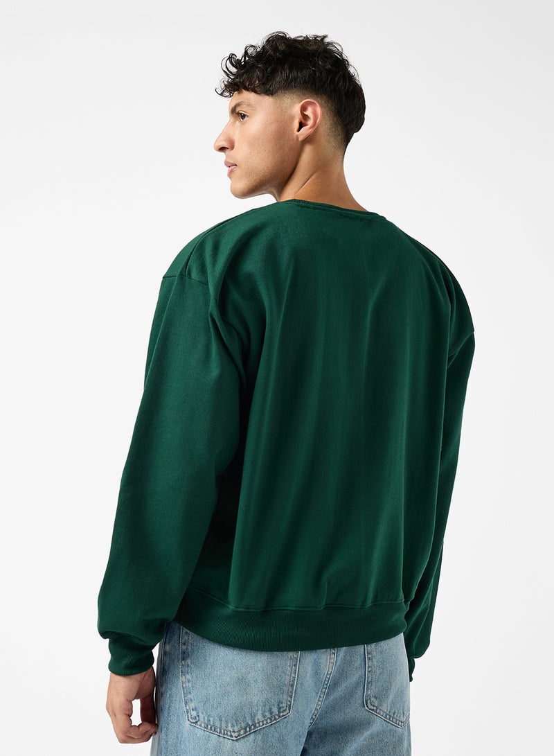 Seventy Five Basics Oversized Basic Sweatshirt - Image 2