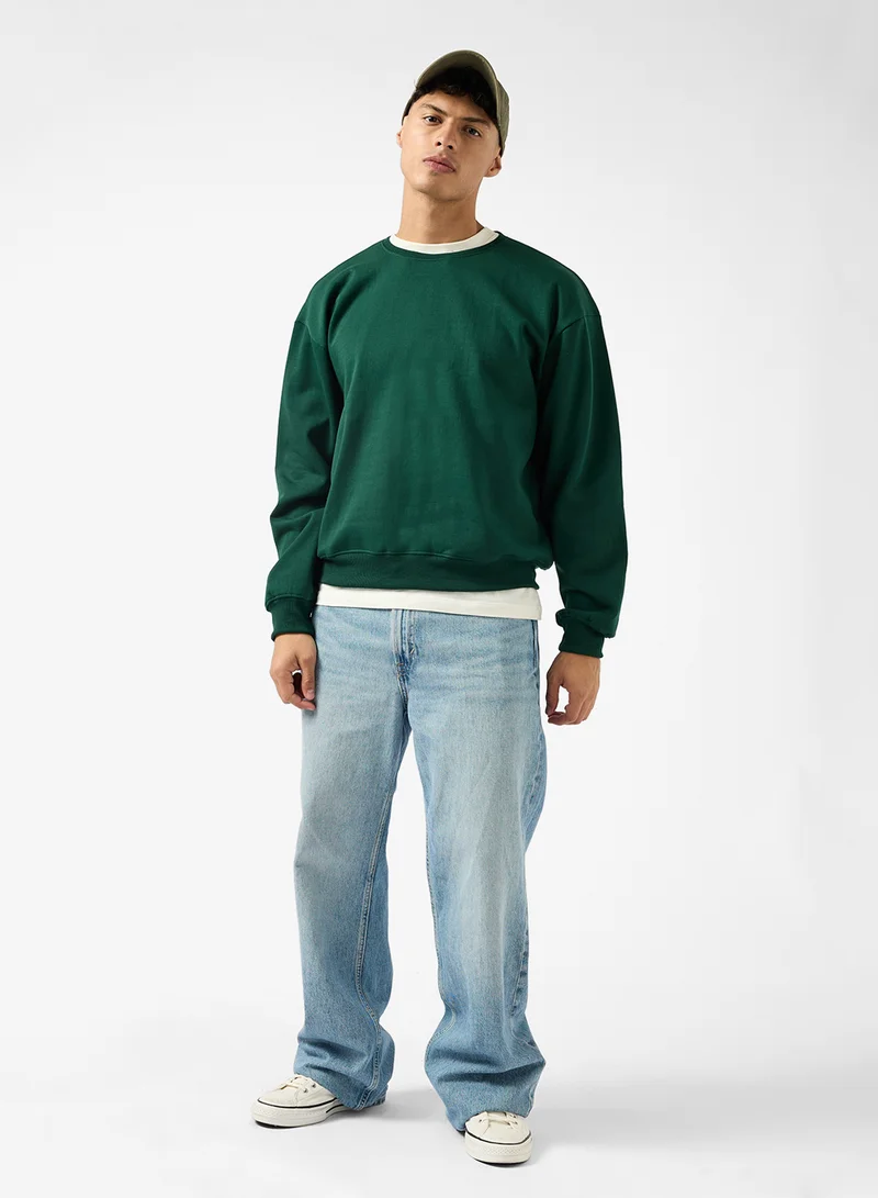 Seventy Five Basics Oversized Basic Sweatshirt