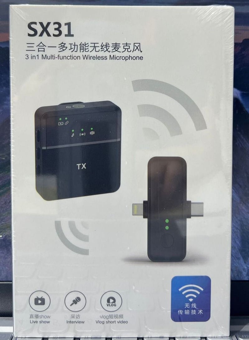 SX31 Wireless Microphone - Image 1