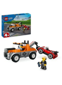 60435 Tow Truck And Sports Car Repair Building Set