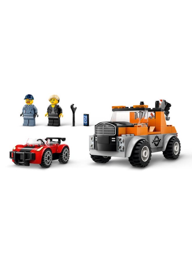 LEGO - 60435 Tow Truck And Sports Car Repair Building Set - Image 1