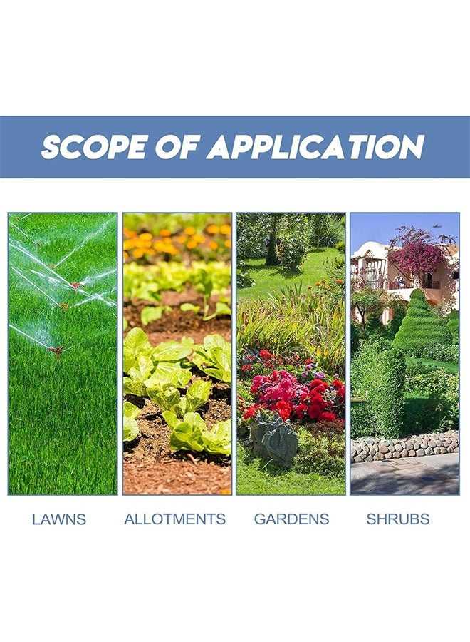 1 شرفة حديقة التلقائي آلة سقي الزهور ، متعددة الوظائف في الهواء الطلق حديقة الرش تحكم ذكي التلقائي نظام الري للماء / غير نافذ للمطر تأخير ، أسود - Image 4