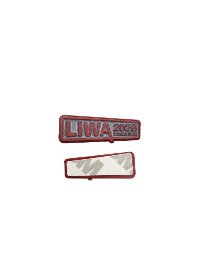 Kipfy Liwa Metal Sticker 2026 For Mobile case  Abu Dhabi Dubai Sticker – Premium Waterproof Decal for Car, Door, Wall, Laptop & Smooth Surfaces - Image 2