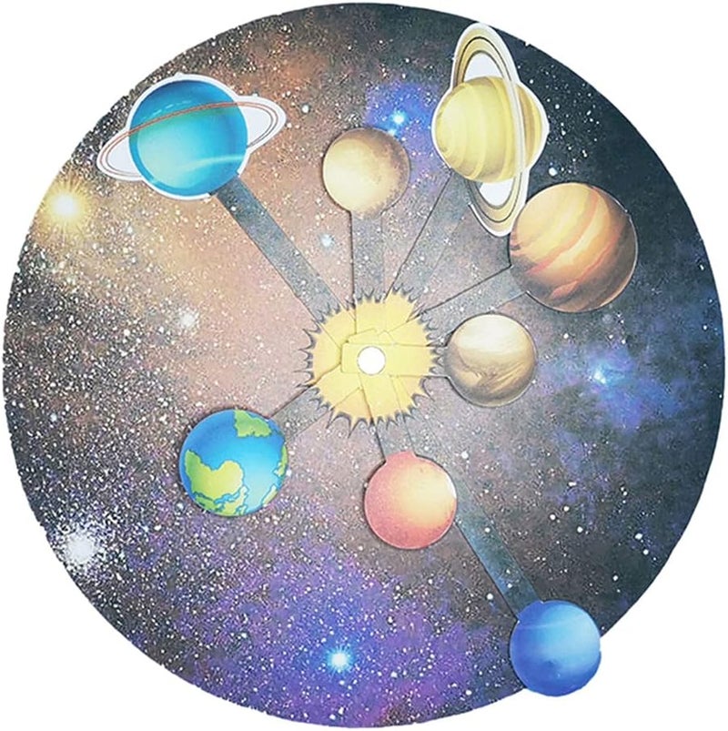 klarakoPaper Solar System Assembling Teaching Toy for Children Boys Girls - Image 1