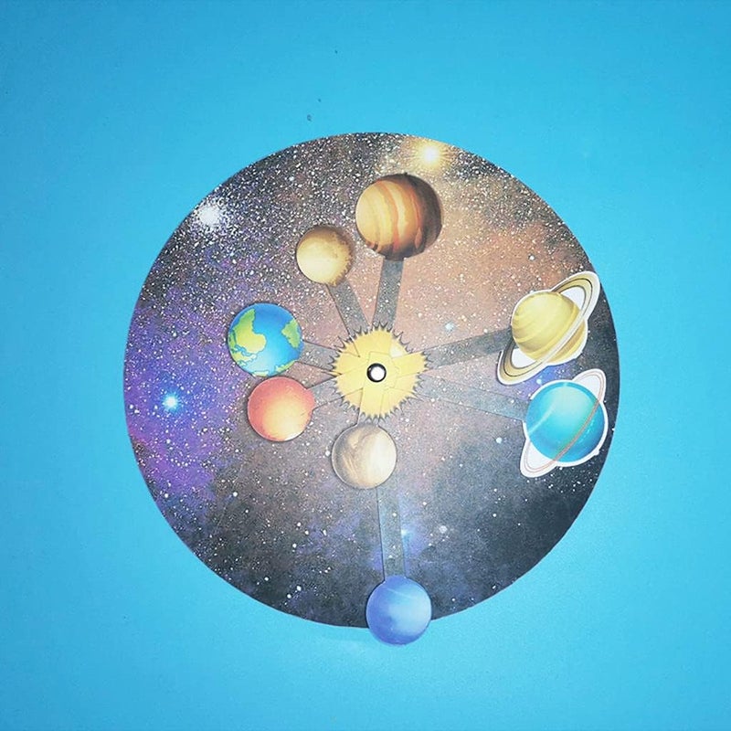 klarakoPaper Solar System Assembling Teaching Toy for Children Boys Girls - Image 4