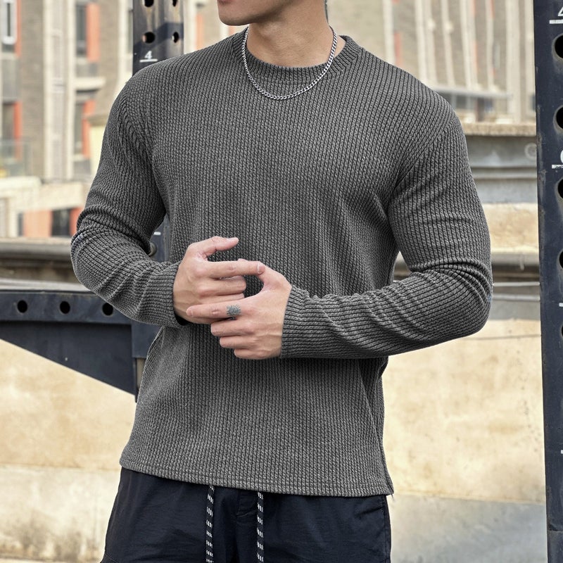 Men's Round Neck Oversized Snake Pattern Sweatshirt 2023 New - Image 2