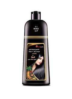 Red Apple Hair Dye Shampoo Black 500ml  - Image 2