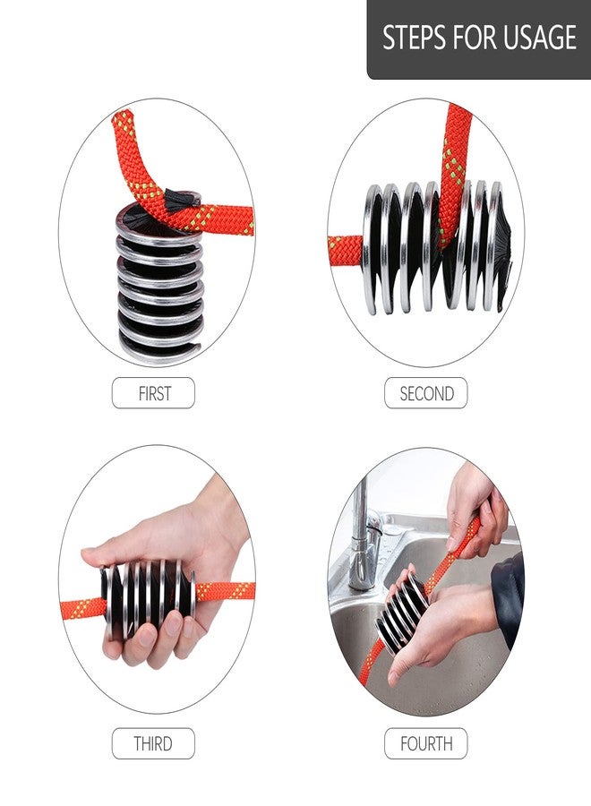 CAMNAL Climbing Rope Cleaning Brush for 8-12mm Rope, 360° All-Round Cleaning for Ropes - Image 5