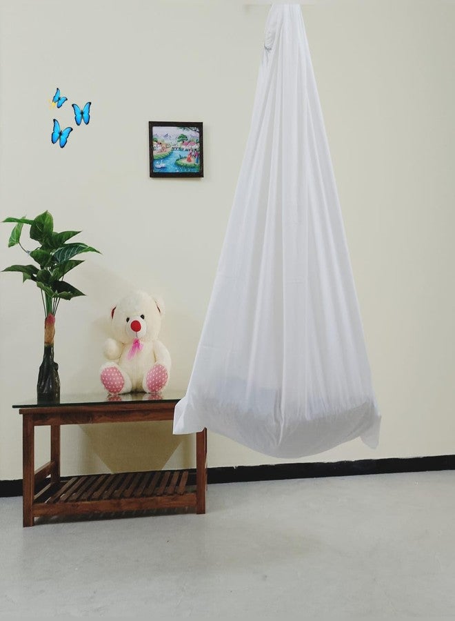 IKAA Infants & Baby Cradle Pure Cotton Plain and Print (Age 0-5) 50INCHX60INCH (Cradle Plain) - Image 1