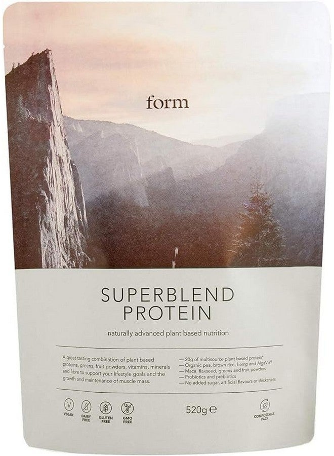 Form  Superblend Protein - Vegan Protein Powder With Superfoods, Vitamins And Minerals (Chocolate Peanut) - Image 1
