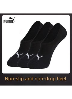PUMA PUMA Three Pairs Of boat Socks Men And Women Short Socks Versatile Cotton  - Image 1