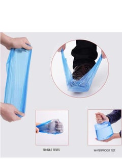 Excefore Disposable Arm Sleeves Covers, 100 Pcs Plastic Waterproof Oversleeves Protector Covers, Sleeves Covers Protector with Elastic on Cuff  - Image 2