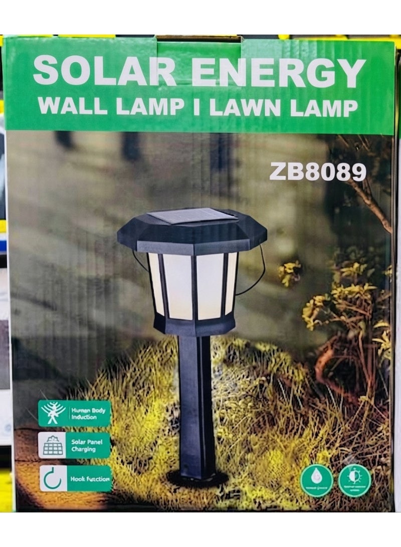 ZB8089 Solar-Powered Multifunctional Motion Sensor wall lamp - Image 1