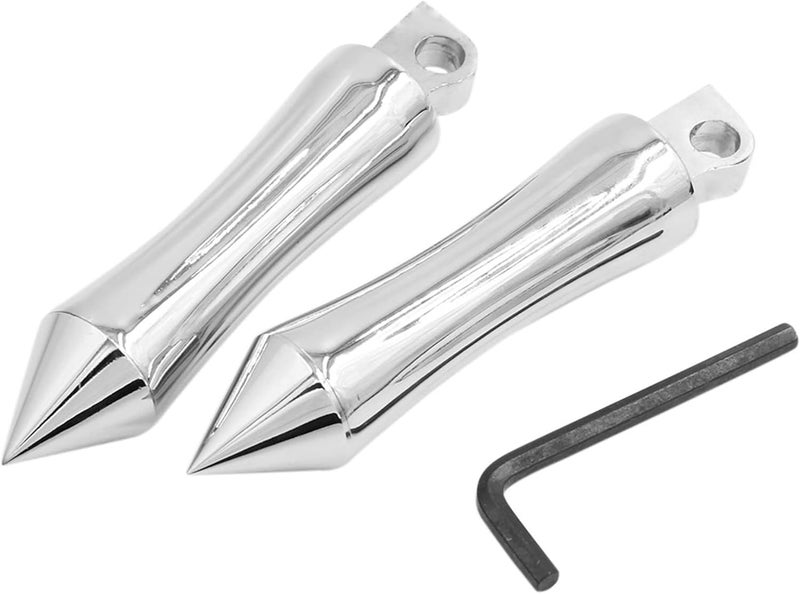 F FIERCE CYCLE Aluminum Alloy Motorcycle Rearsets Footrest Footpeg for Harley Davidson - Image 1