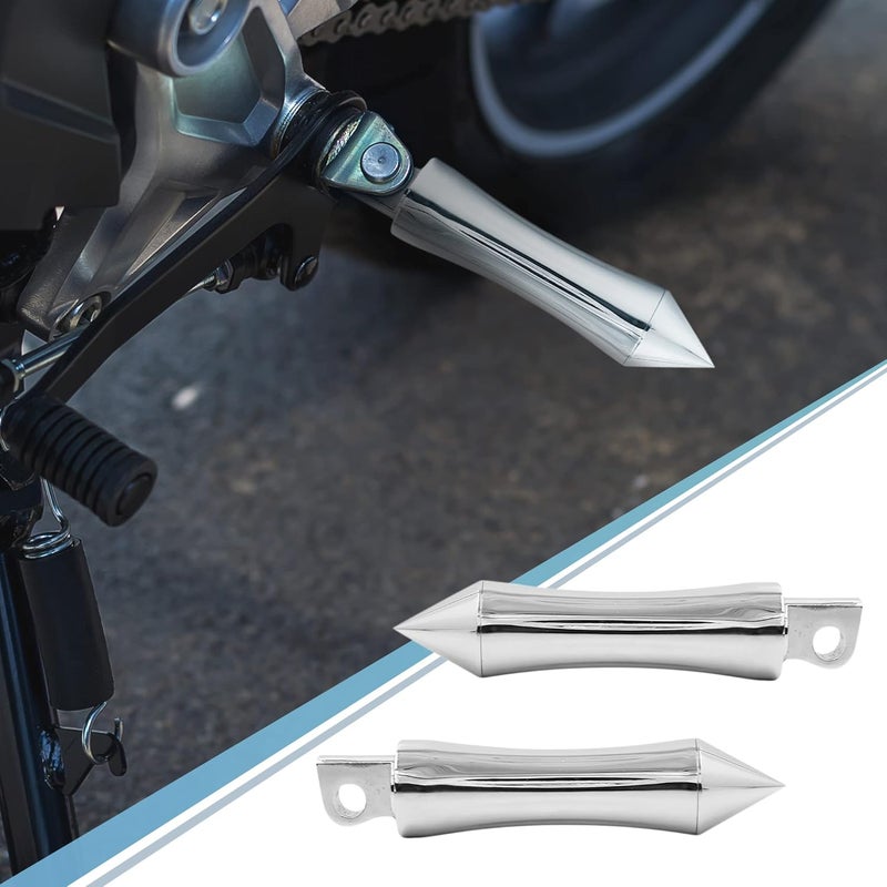 F FIERCE CYCLE Aluminum Alloy Motorcycle Rearsets Footrest Footpeg for Harley Davidson - Image 3