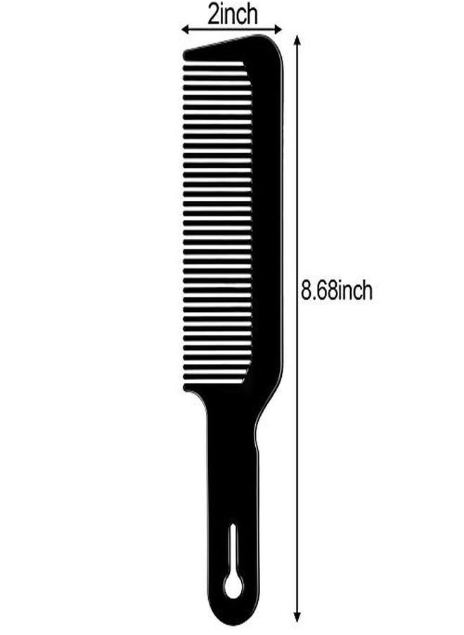 BOAO - 3 Pack Barber Combs Clipper Comb Flat Top Clipper Comb Hair Cutting Combs Great For ClipperCuts And Flattops (Black) - Image 1