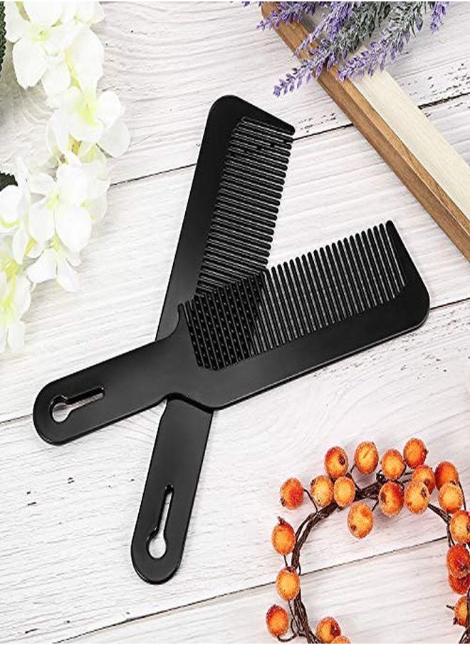 BOAO - 3 Pack Barber Combs Clipper Comb Flat Top Clipper Comb Hair Cutting Combs Great For ClipperCuts And Flattops (Black) - Image 1