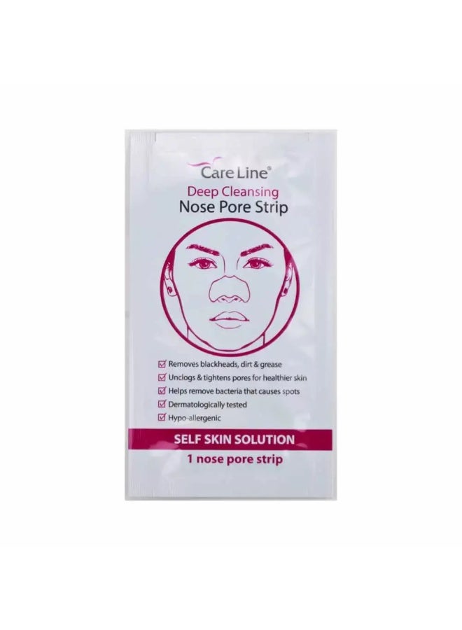 Careline شرائط تنظيف الأنف العميقة الطبيعية من كير لاين مع فيتامين E وزيت اللوز - 6 شرائط - Image 2