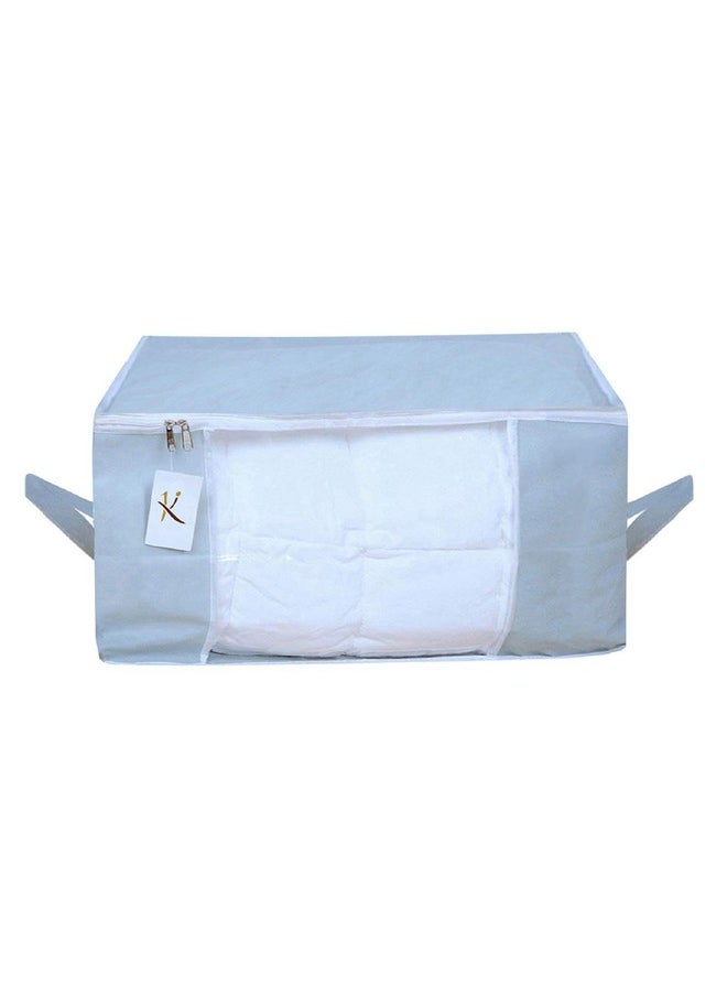 Kuber Industries Kuber Industries Non-Woven Underbed Storage Organiser Set Of 2 (Grey), 47 Centimeters, 33 Centimeters  - Image 3