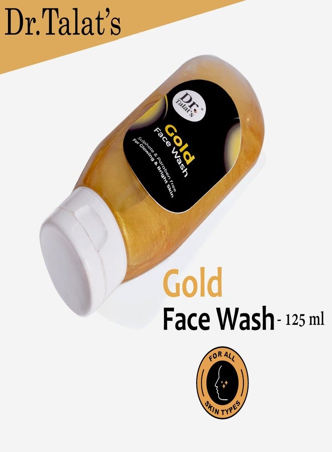 DR. TALAT'S Dr.Talat's Gold Face Wash | For Glowing & Bright Skin | Sulphate & Paraben free | For women & men | Net qty- 125 ml - Image 2