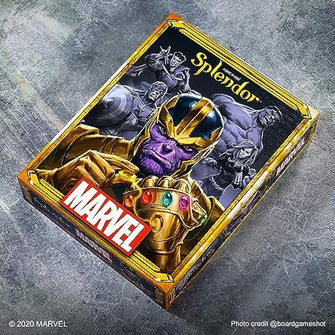 أسمودي لعبة Space Cowboys Splendor Marvel Board للأعمار من 10 2 إلى 4 لاعبين 30 دقيقة - Image 3
