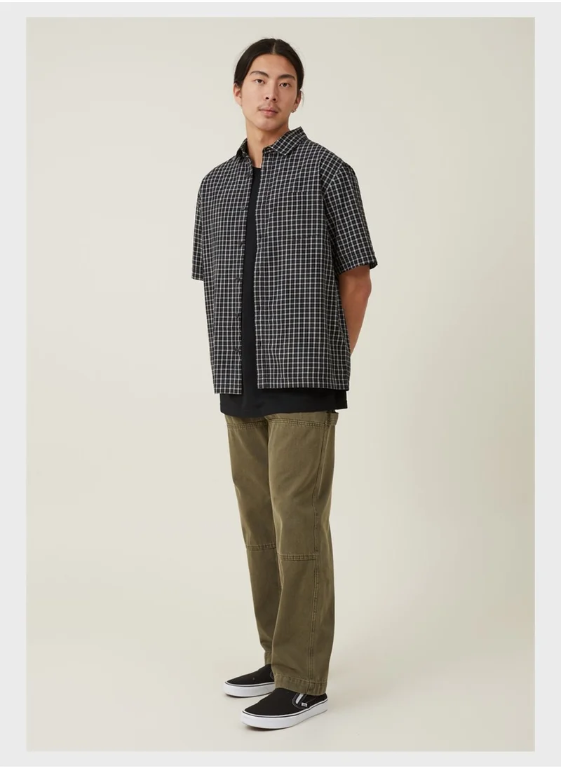 Cotton On Checked Relaxed Fit Shirt