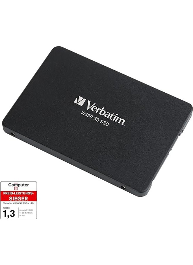 Vi550 S3 SSD - internal SSD 512GB - Solid State Drive - 2.5'' SATA III interface - internal SSD drive with 3D NAND technology - high performance SSD 512GB - 500MB/s - black