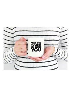 LIT Star Wars Quote Printed Coffee White Ceramic Mug  - Image 3