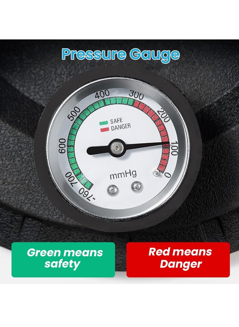 Generic - Vacuum Suction Cup Tool with Pressure Gauge for Safety and Efficiency - Image 1