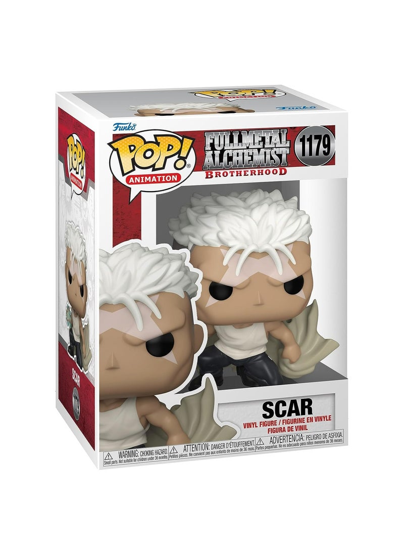 Funko Funko Pop! Animation: Fullmetal Alchemist: Brotherhood- Scar, Collectible Action Vinyl Figure - 57740  - Image 1