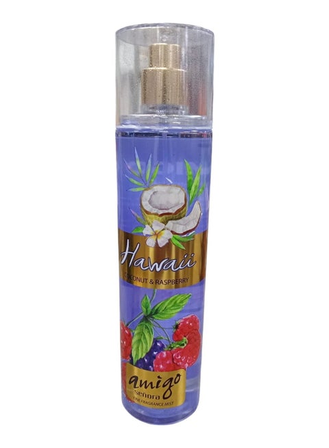 Coconut & Raspberry Body Mist 250ml