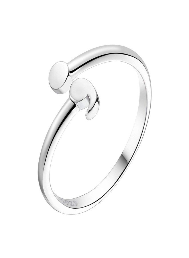 SEIRAA Semicolon Rings Inspirational Motivational Ring Recovery Suicide Awareness Jewelry Semicolon Jewelry for Women (Ring for woman) - Image 1