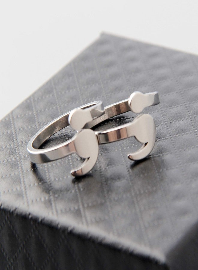 SEIRAA Semicolon Rings Inspirational Motivational Ring Recovery Suicide Awareness Jewelry Semicolon Jewelry for Women (Ring for woman) - Image 5