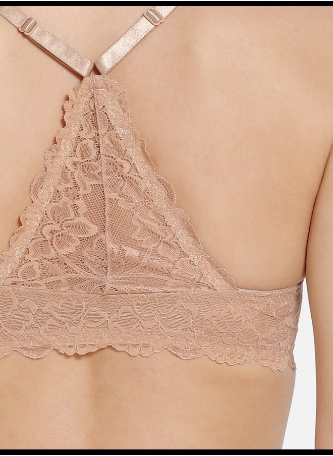 JOCKEY - Jockey 1815 Women's Under-Wired Padded Soft Touch Microfiber Nylon Elastane Stretch Full Coverage Lace Back Styling T-Shirt Bra with Adjustable Straps - Image 1