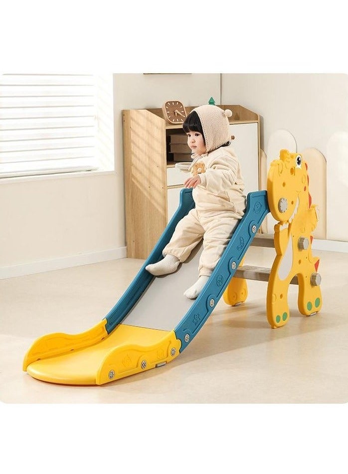 Toddler Slide and Swing Set for Kids Age 2 3 4 5 6 7 8 9, 4 in 1 Baby Slide Set for Toddler Slide, Swing, Climb Slide Set for Kids Outdoor Indoor 3+ Year Old, Home Toy Game for Boys and Girls - Image 1