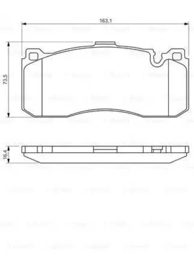 BOSCH Brake Pad - BOSCH - 0 986 494 428