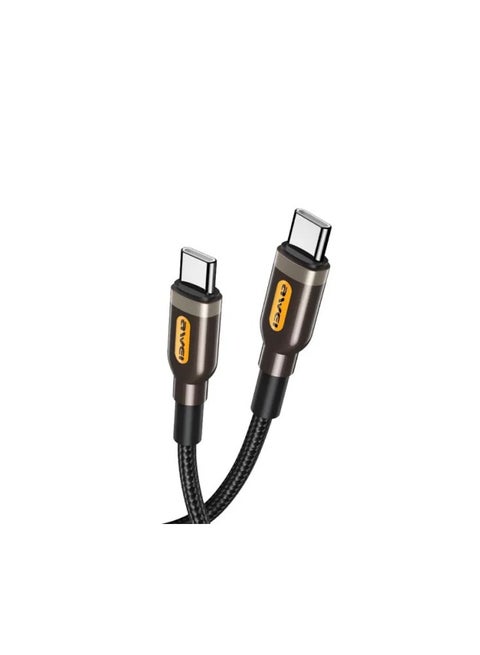 AWEI CL - 125L PD 20W Type-C to iPhone Fast Charging Data Cable - Black