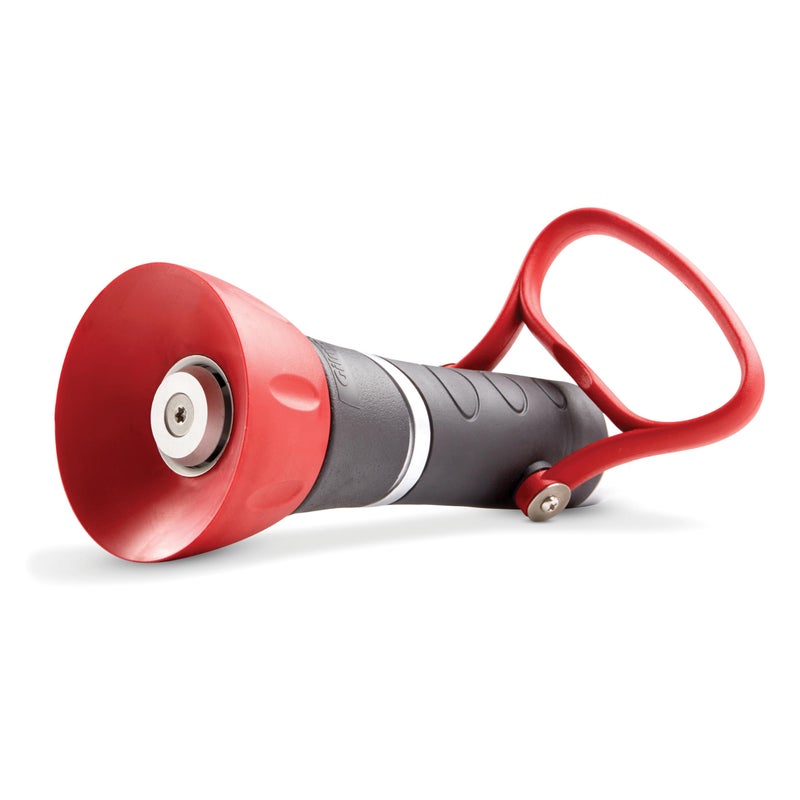 Gilmour Pro Twist Hose Nozzle, Fireman Hose Nozzle for Cleaning and Watering, Heavy Duty Garden Hose Nozzle with Adjustable Spray Pattern, Red - Image 1