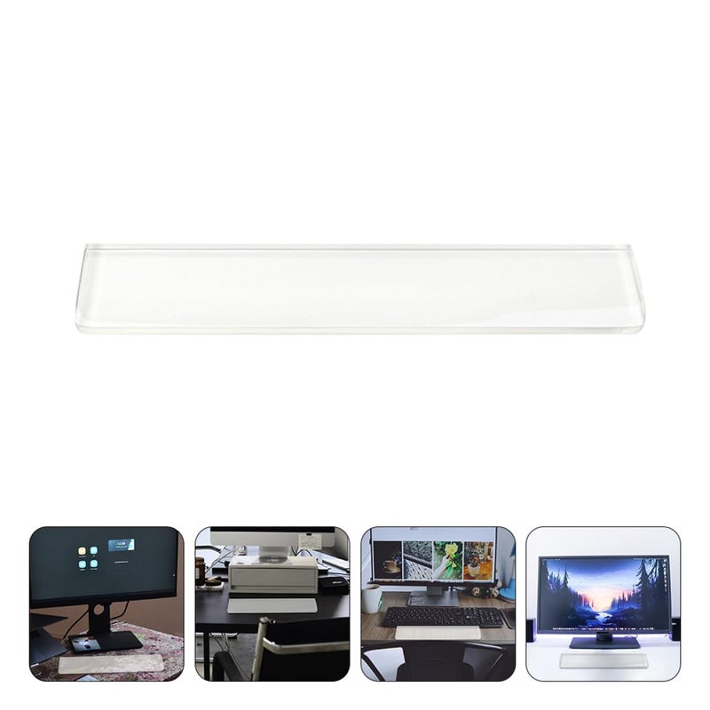 Epoxy Resin Wrist Rest Pad For 61 Key Mechanical Keyboard Ergonomic Palm Support - Image 5