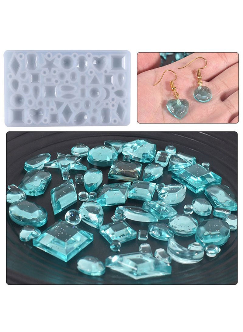 قالب سيليكوني باشكال احجار متنوعة للرزن ارت - Image 1