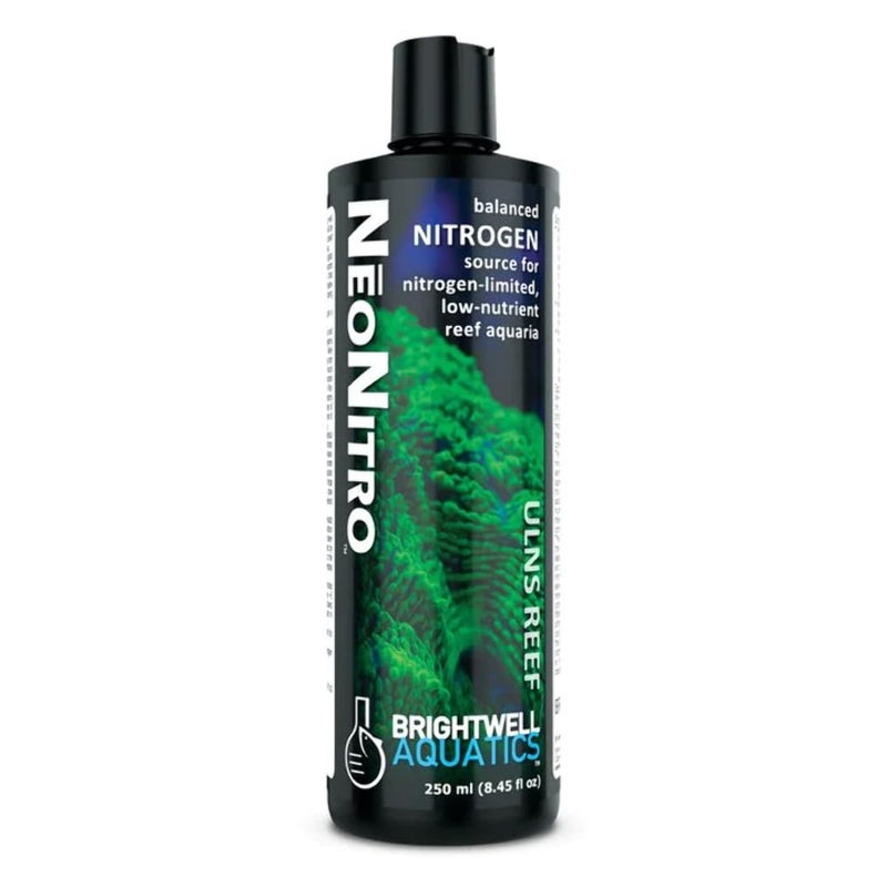Brightwell Aquatics NeoNitro Balanced Nitrogen Supplement - Reef Nutrient Enhancer for Ultra-Low Nutrient Systems - Aquarium Water Treatments, 8.45 fl oz
